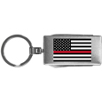 Thin Red Line Coast Guard Flag Multi-tool Key Chain